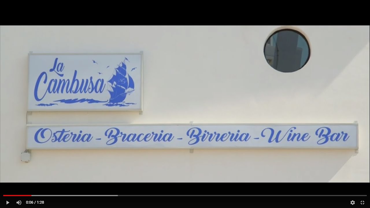 Video del progetto Ristorante La Cambusa