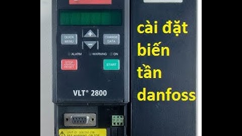 cài đặt biến tần Danfoss  siêu đơn giản trong 10s