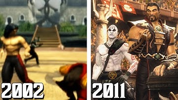 Liu Kang Fighting Deadly Alliance vs Kung Lao Fighting Deadly Alliance Comparison! (2002-2011)