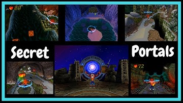 Crash Bandicoot 2 All Secret Portals
