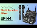 Depusheng bluetooth usb mixer with wireless microphone