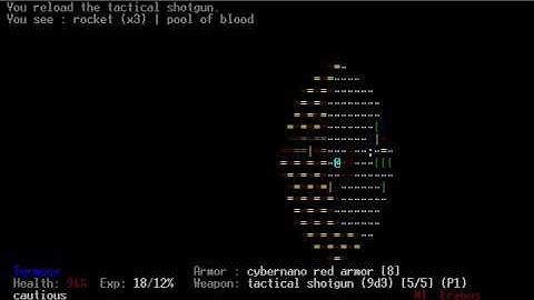 Tormuse playing DoomRL, AoMC+AoD Part 4