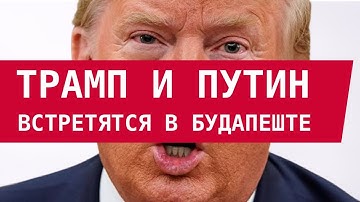 ТРАМП И ПУТИН ВСТРЕТЯТСЯ В БУДАПЕШТЕ