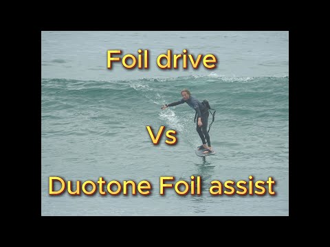 Merimbula day 3 Duotone foil assist vs Foil drive 