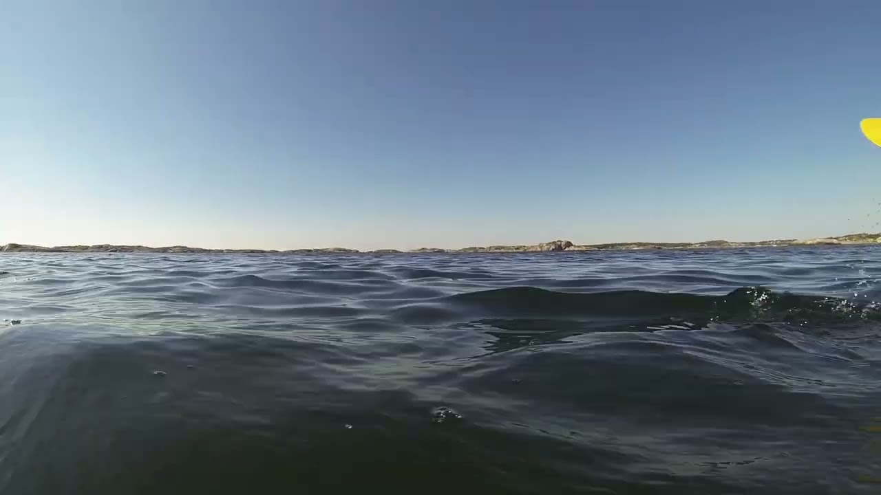 Kayaking Koster Islands in Sweden