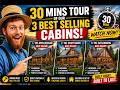 ONLY $79K FOR THIS BIG BERTHA 1.0 CABIN ?! AMISH BUILT PREFAB CABINS AND AMISH MODULAR HOMES