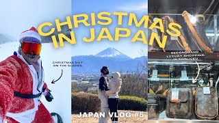 Christmas in Japan : Snowboarding, Luxury secondhand shopping