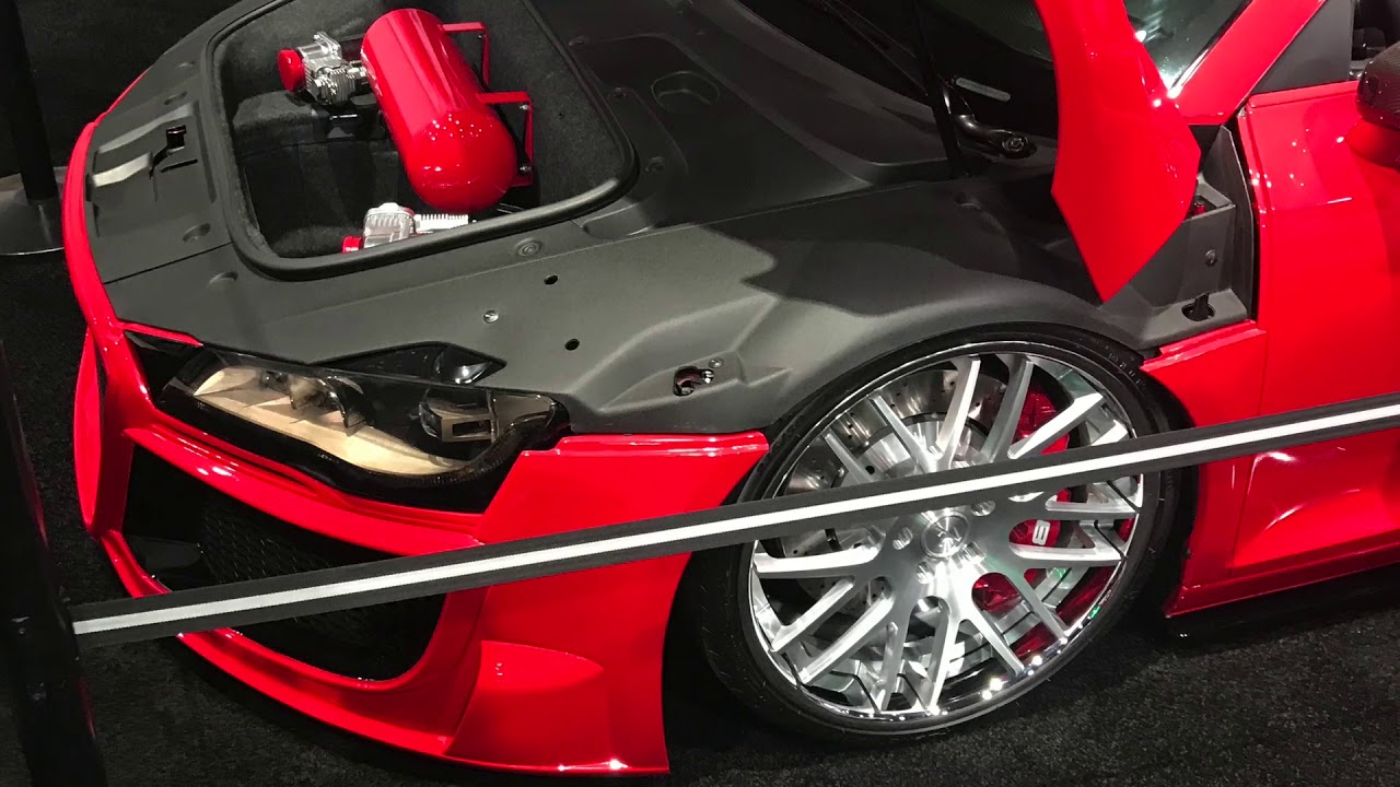 2017 Sema Audi R8 Lowered - YouTube