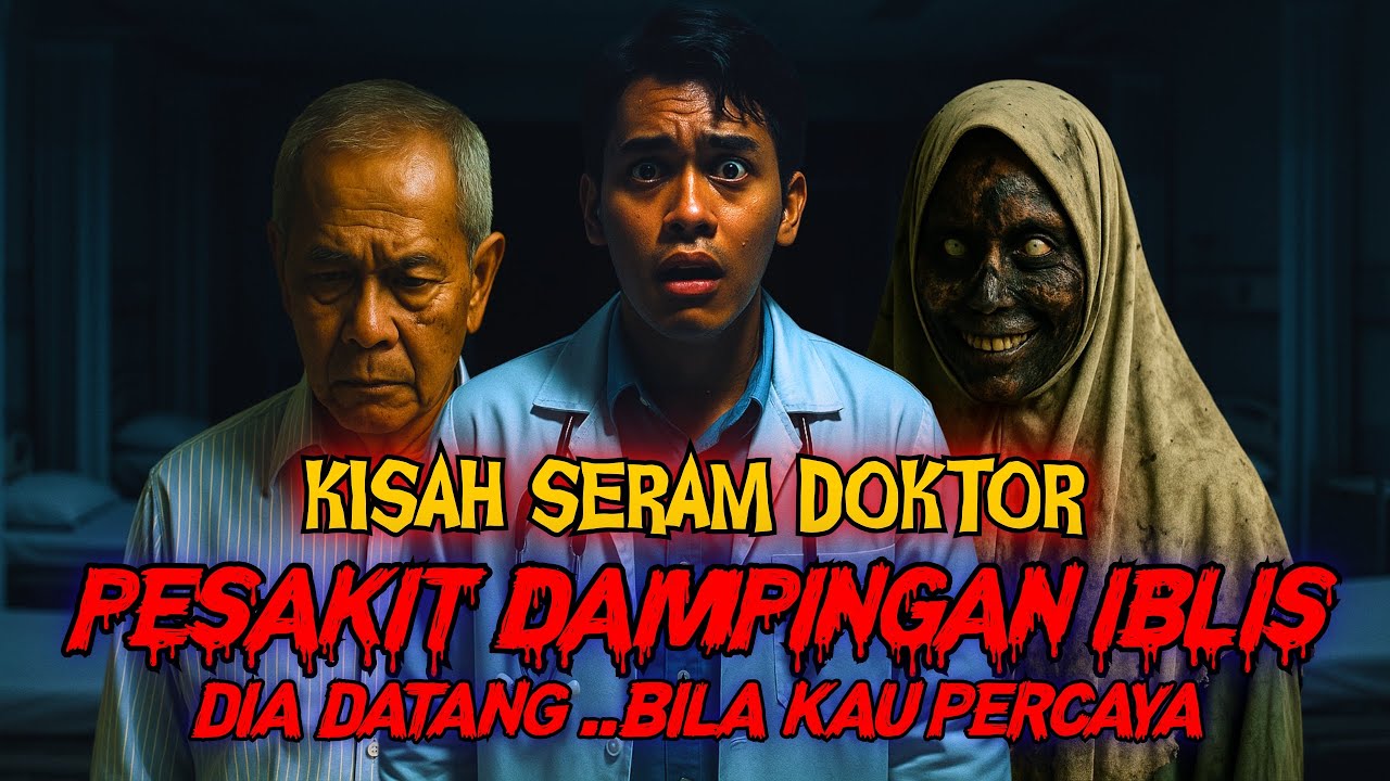 KISAH SERAM | Pesakit Takut Nampak SETAN Dalam Wad Bedah | SAKA Muka Hangus Baring Atas Katil‼️