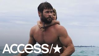 Details Chris Hemsworth Shows Off His Muscles On A Fun Family Camping Trip | Access Guide
