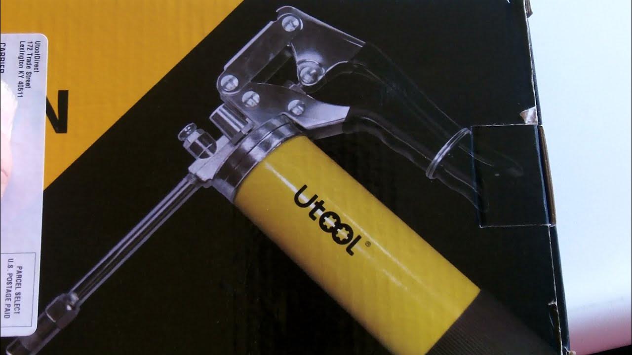UTOOL Grease Gun, 7000 PSI Heavy Duty Pistol Grip Grease Gun YouTube