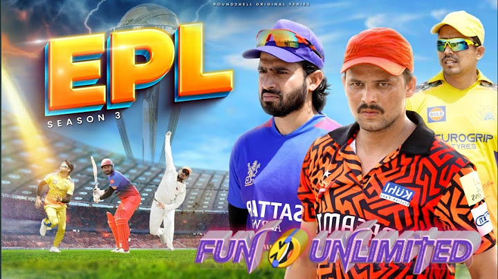 EPL Season 3 | Round2PellDe | Round2Hell | R2Hell | R2H | Roun2Pell Comedy | Comedy | RCB VS CSK ||