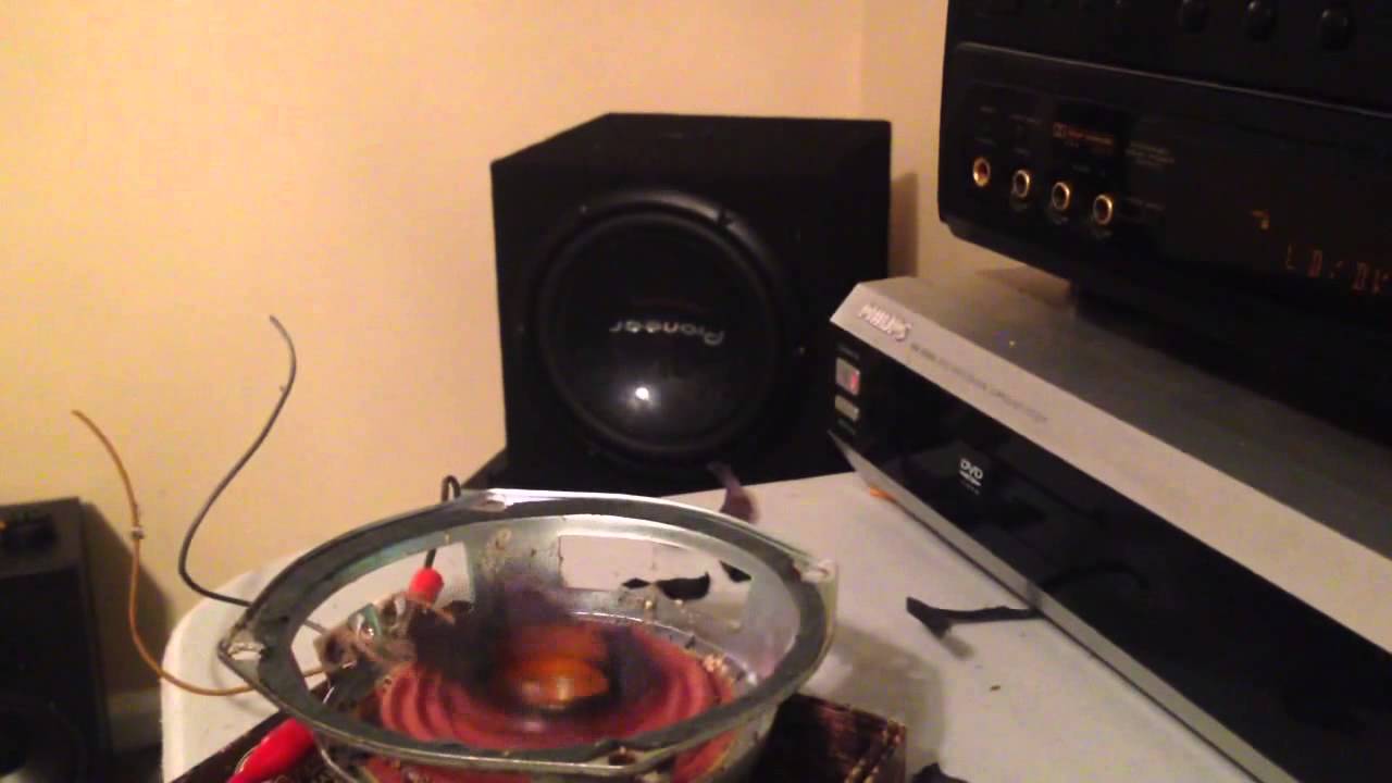 Speaker Blowout Compilation Part 1 YouTube