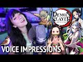 Demon Slayer Voice Impressions