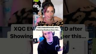 XQC EMBARRASSED after Showing Madison Beer this… 👀