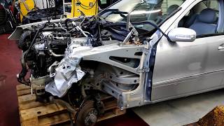 Обзор повреждений Mercedes W211