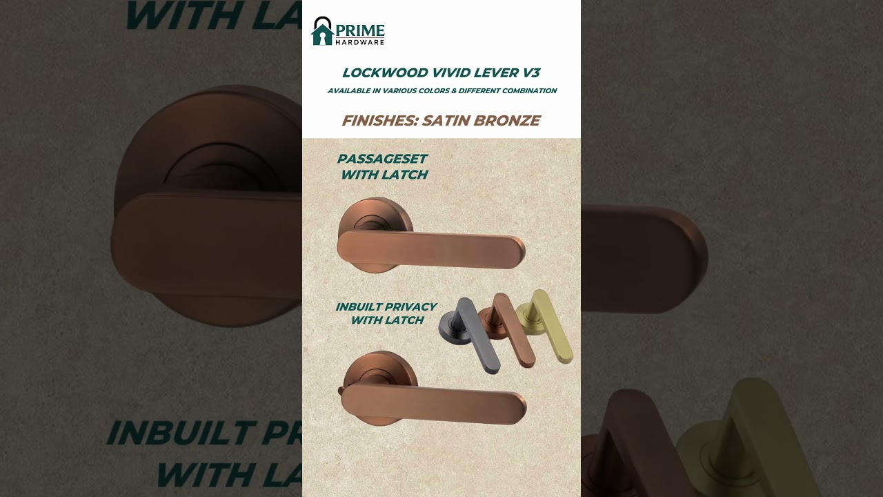 ✨ Lockwood Vivid Collection – Designed to Impress, Built to Last  