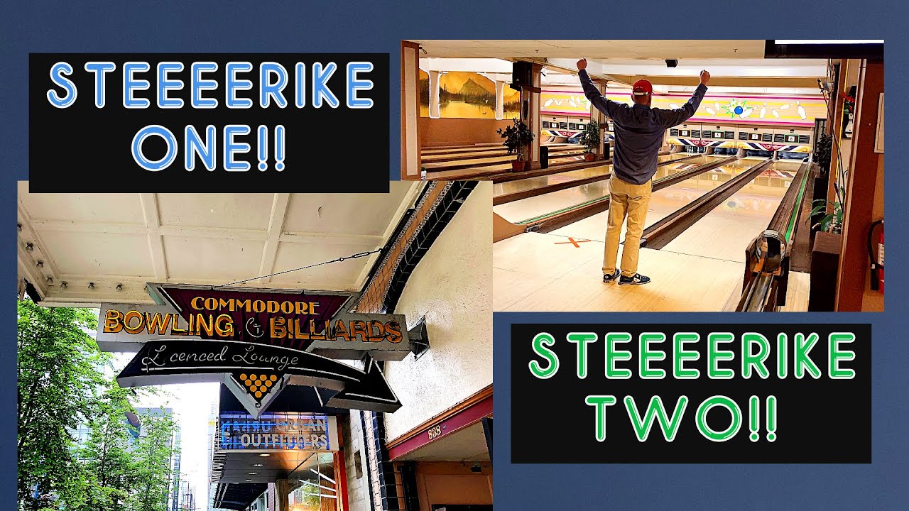 A "Perfect" Game at Canada's Oldest Bowling Alley COMMODORE LANES