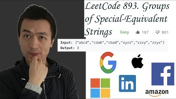 LeetCode 893: Groups of Special Equivalent Strings - Interview Prep Ep 36
