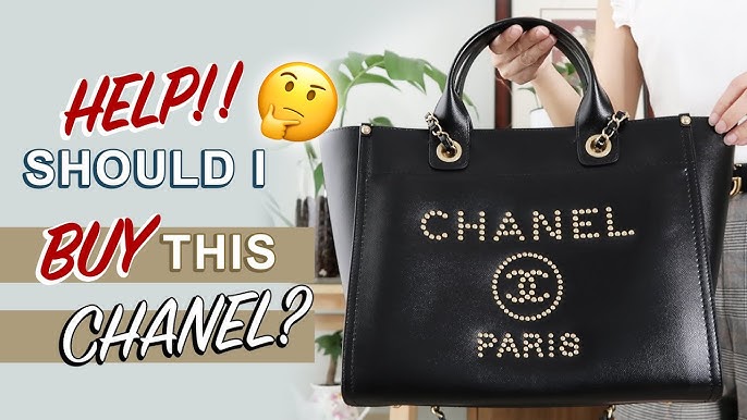 Chanel Deauville Small Tote Review - Malibu Karina