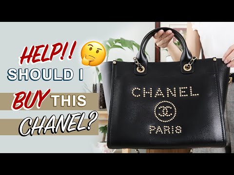 Chanel Deauville Medium Tote Bag Unboxing 💯 + Review and Outfits