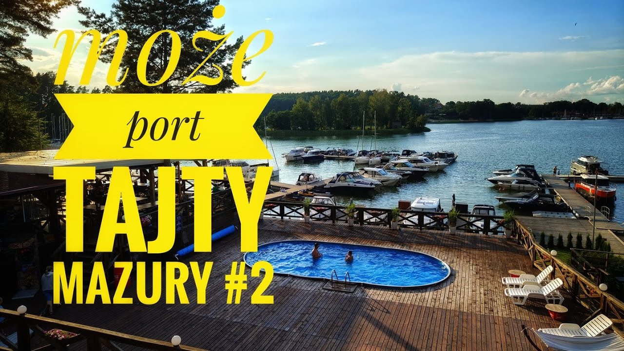 MAZURY #2 Port Tajty - Plaża, spokój i pyszny sandacz