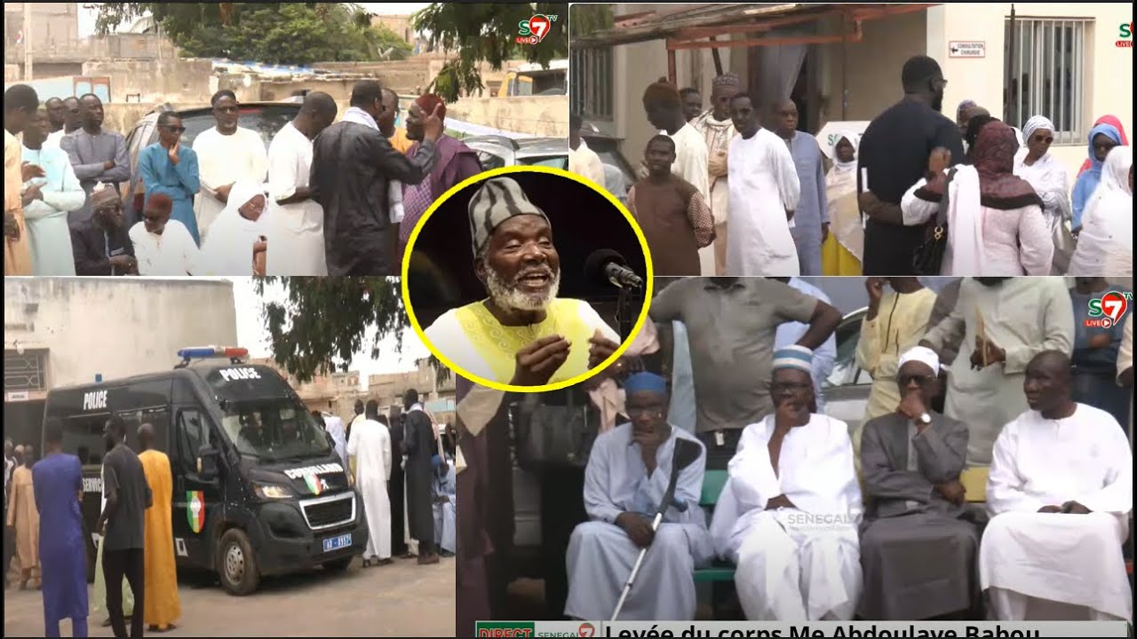 Levée du corps de Me Babou: Tristesse et Angoisse à l'Hopital Youssou Mbargane de Rufisque