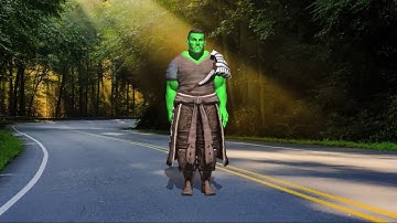 How to create 3d obj in Adobe FUSE + mixamo and after how to make video 3d video in photoshopcc