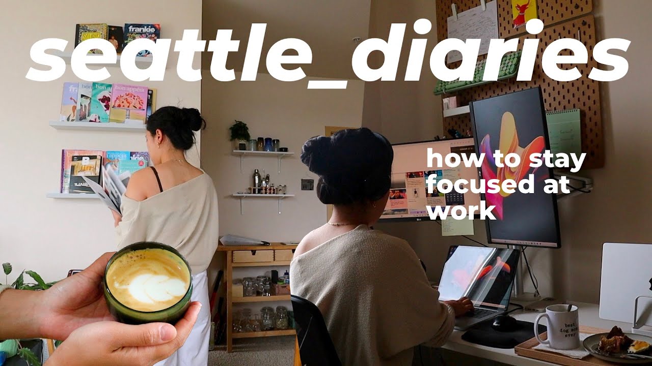 HOW TO STAY FOCUSED & MOTIVATED AT WORK working from home and working ...