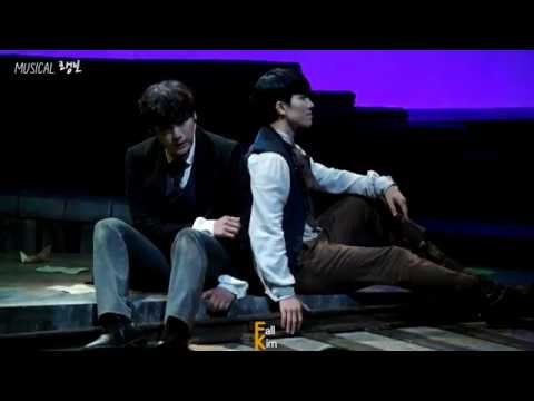 190907 뮤지컬 랭보 첫공 커튼콜_나란히 (정동화, 정상윤, 이용규)