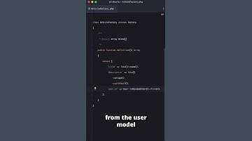 The Best Way to Retrieve a Random user_id in Your Laravel Factory #shorts