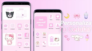 ‧₊ Personaliza tu celular cute / Como hacer widgets lindos ♡