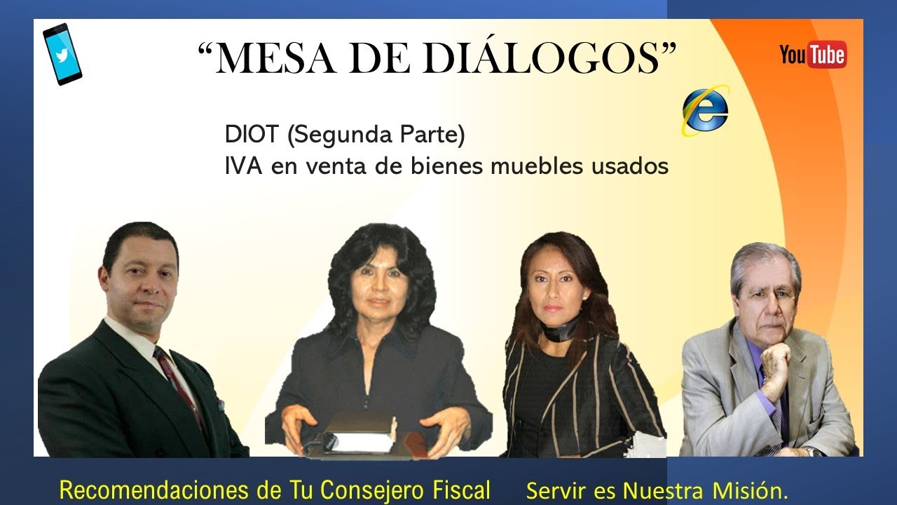DIOT (Segunda Parte) IVA en venta de bienes muebles usados YouTube