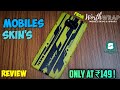 Worthwrap mobile skins review | how to apply worthwrap skins | Best mobile skins in India under ₹199