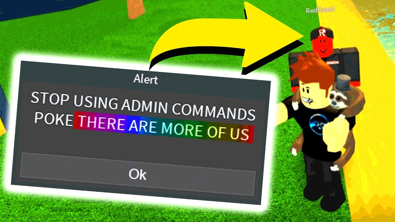 Finding Red Guest With Admin Commands Roblox - 