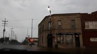 Racine Wisconsin Nasty Part Of The Inner City - Near South Side - June 2019
