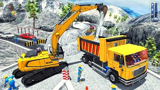 Tunnel Construction Sim - New Snow Heavy Machines Simulator (2020) - Best Android GamePlay screenshot 5