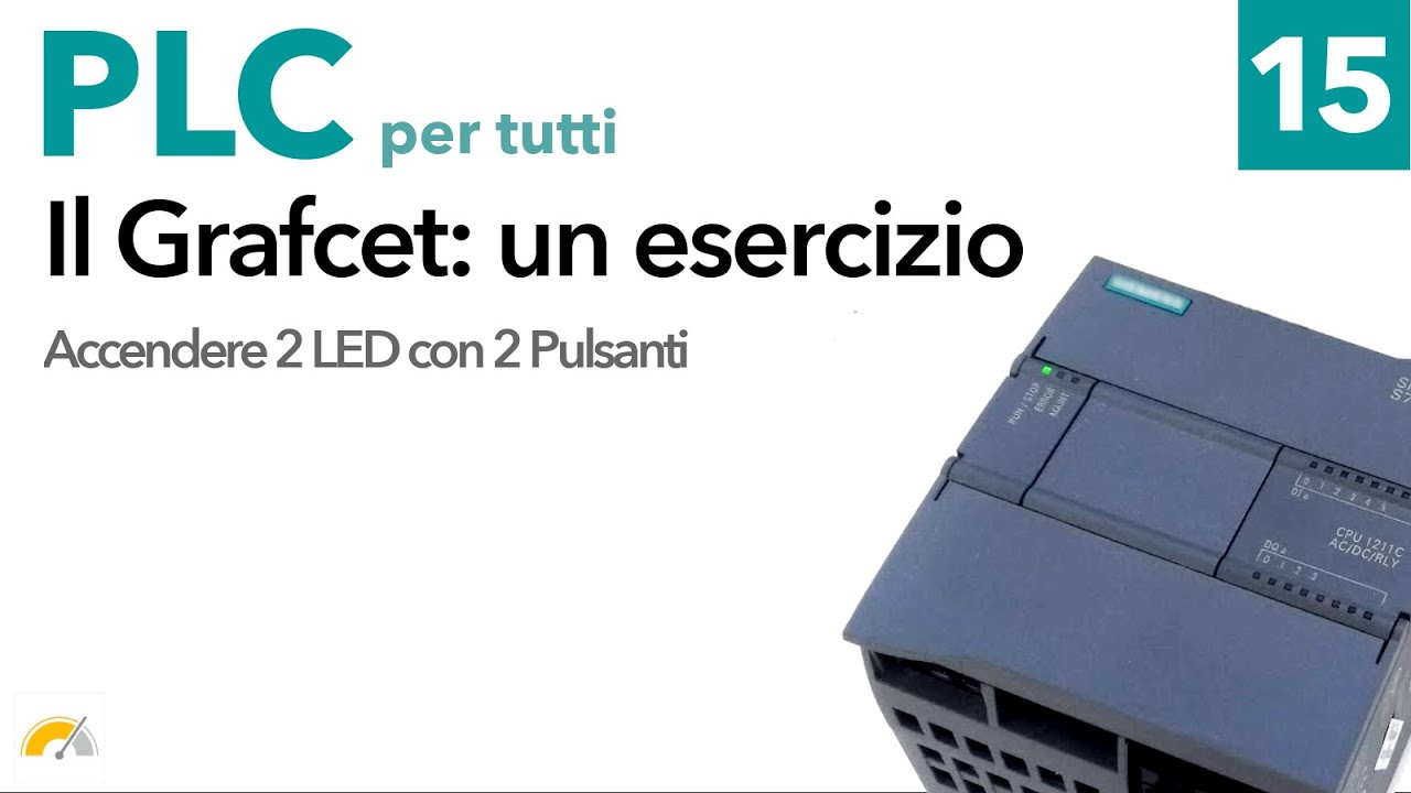Dal Grafcet (SFC) al Ladder con un PLC - Video 15