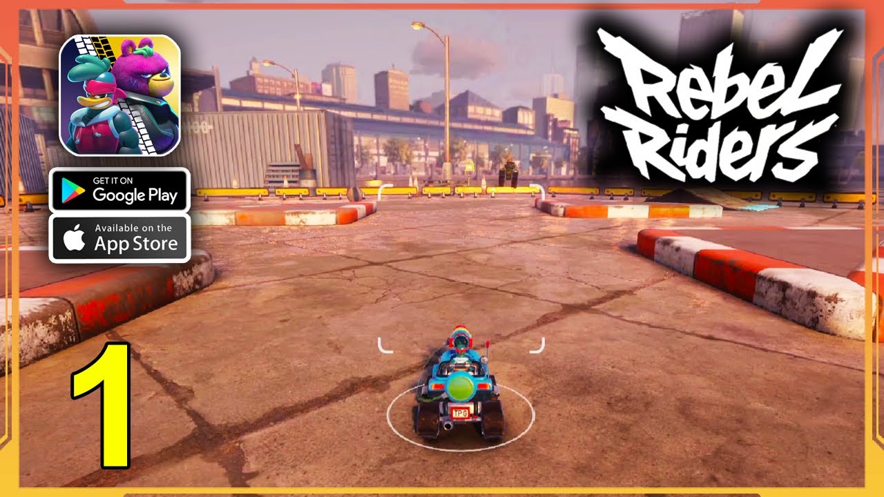 Rebel Riders Gameplay Walkthrough (Android, iOS) - Part 1 