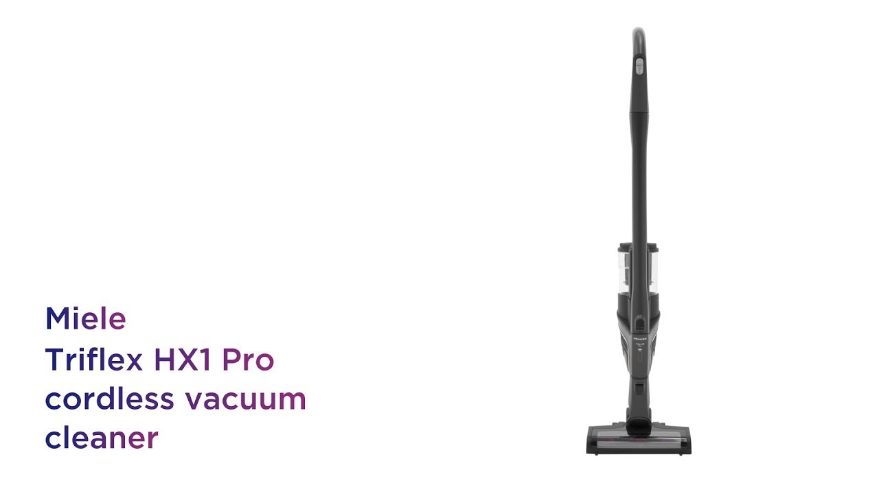 Miele Triflex HX1 Pro Cordless Vacuum Cleaner Grey Product Overview