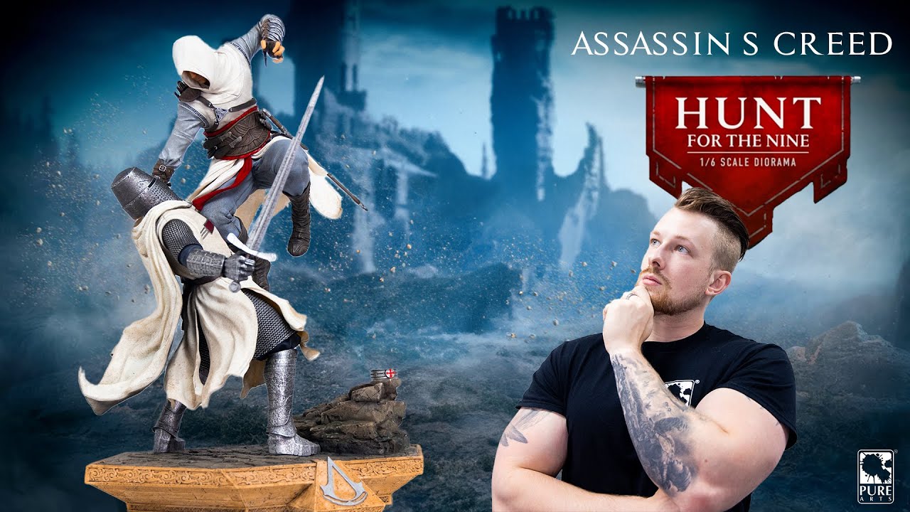 😱 ALTAIR Statue Review !⚔️(PureArts) - YouTube