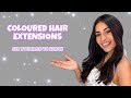 Coloured Hair Extensions - Clip-in Extensions - All You Need To Know!