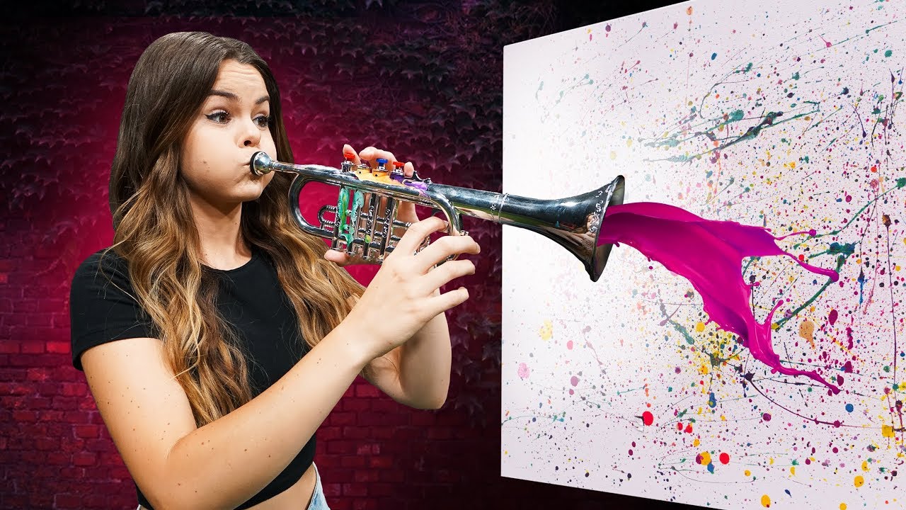 I Painted Using ONLY Instruments!