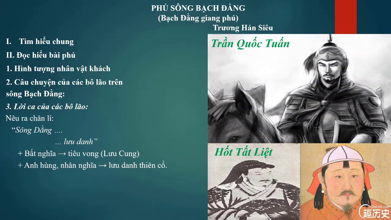 Bài giảng #Phú #sông #Bạch #Đằng (Ngữ văn 10) video 2 - youtube