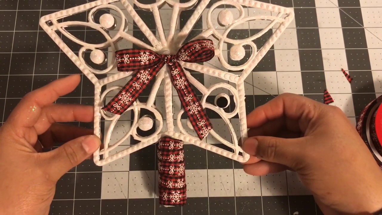 My DIY Dollar Tree Christmas Tree Star/Topper YouTube