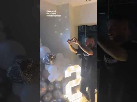 رقص چاقو کوروش و آرتا برای ربکا ربکا آرتا کوروش وانتونز  