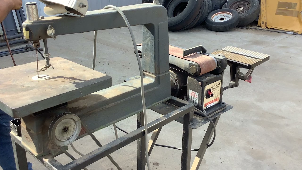 Duracraft Belt/Disc Sander GU7838 YouTube