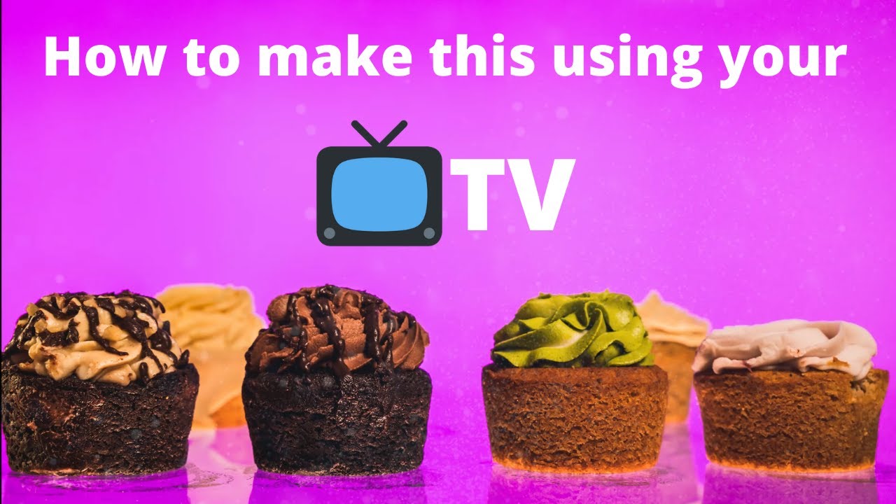 How to make a PROMOTIONAL video with a TV 📺