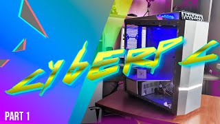 КИБЕРКОМП СВОИМИ РУКАМИ || МОДДИНГ СТАРОГО КОРПУСА || CHEAP CYBERPC