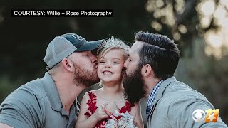 Daddy-Daughter Dance Photo Of 5-Year-Old With Daddy and Step Daddy Goes Viral